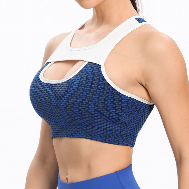 Honeycomb Bubble Yoga Tank Top